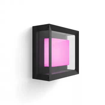 Smart wall light Philips Hue balta and colour ambience Econic Outdoor Wall Light