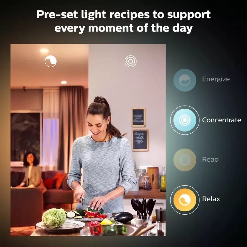 Philips Hue balta and colour ambience Candle E14 smart bulb 929002294204