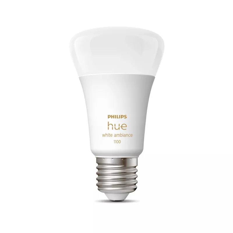 Philips Hue balta ambience A60 – E27 viedā spuldze – 1100, Viedā spuldze, Bluetooth/Zigbee, Balta, LED, E27, A60
