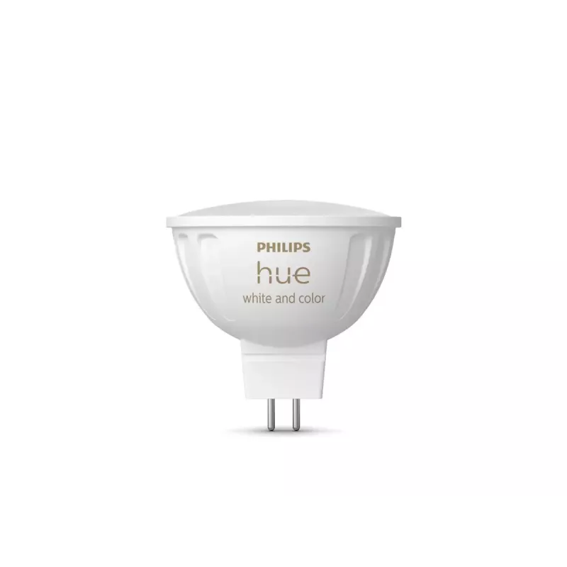 Philips Hue balta and colour ambience MR16 viedais apgaismojuma prožektors, GU53, 6,3 W, Bluetooth/Zigbee