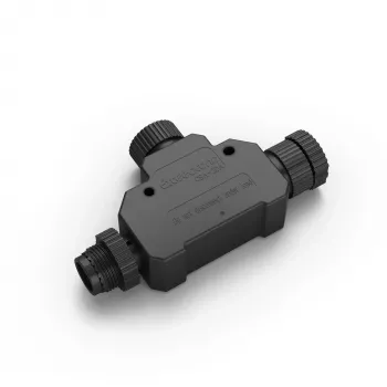 Philips T veida savienotājs LowVolt, Savienojuma modulis, Melns, Plastmasa, Philips, Pagalms, Priekšpagalms, Dārzs, Terase, IP67