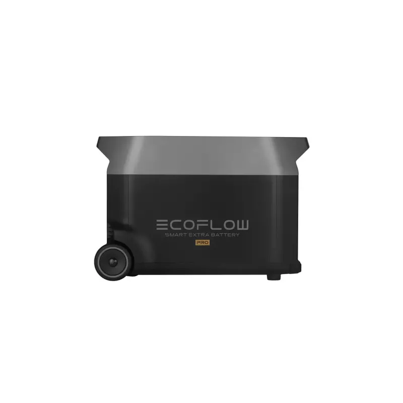 Baterija 3600Wh priekš EcoFlow DELTA Pro — 39 kg, 635×285×416 mm, Melna