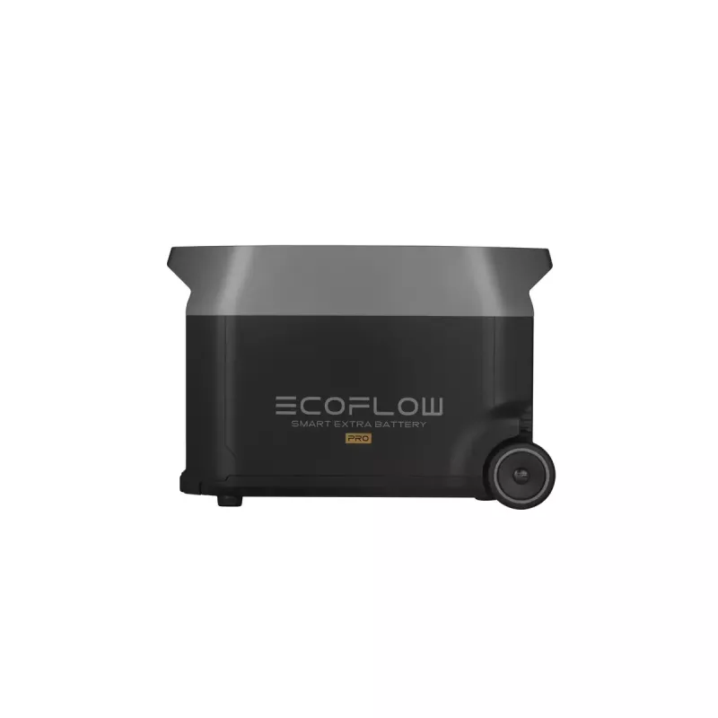 Baterija 3600Wh priekš EcoFlow DELTA Pro — 39 kg, 635×285×416 mm, Melna