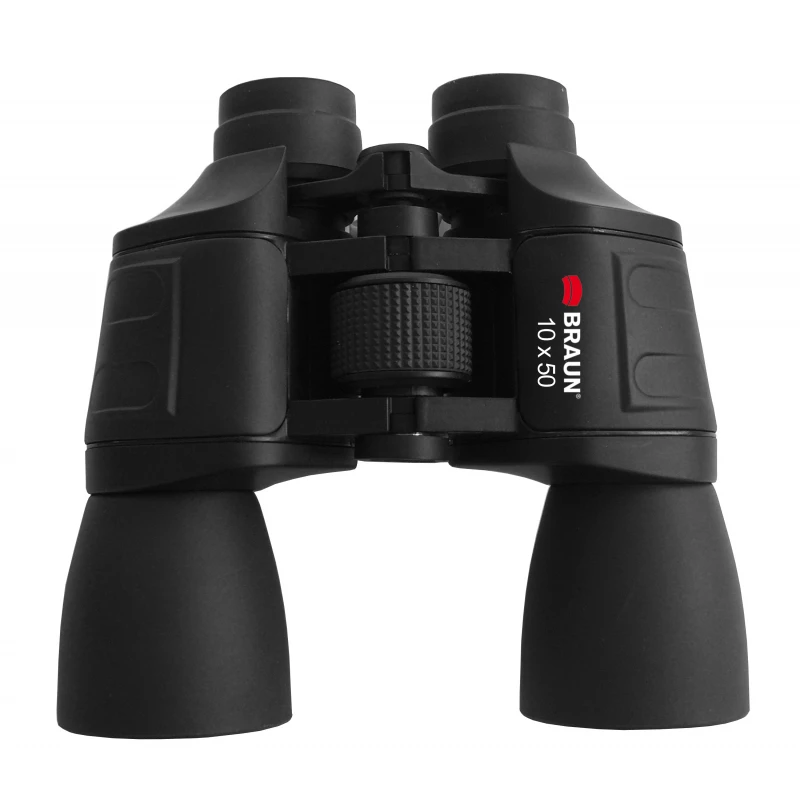 Binoklis BRAUN 10x50 — 10× palielinājums, 50 mm objektīvi
