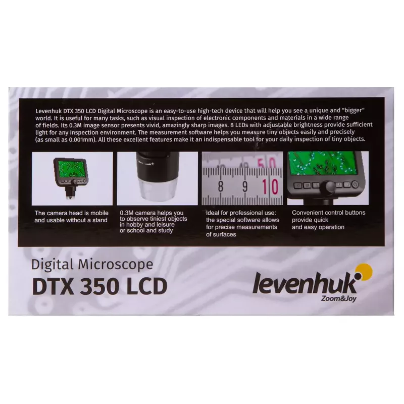 Digitālais mikroskops Levenhuk DTX 350 LCD 600x palielinājums