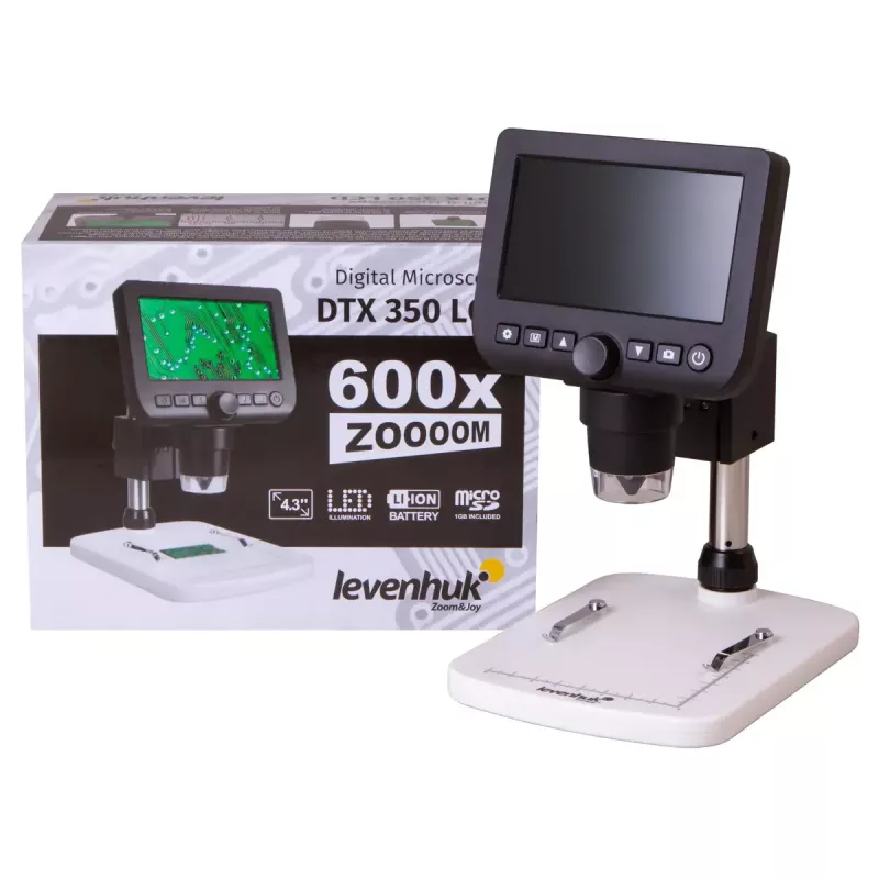 Digitālais mikroskops Levenhuk DTX 350 LCD 600x palielinājums