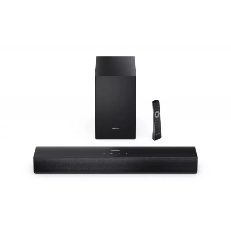 Soundbar Sharp HT-SBW121 2.1 kanāli 160W ar bezvadu zemfrekvences skaļruni