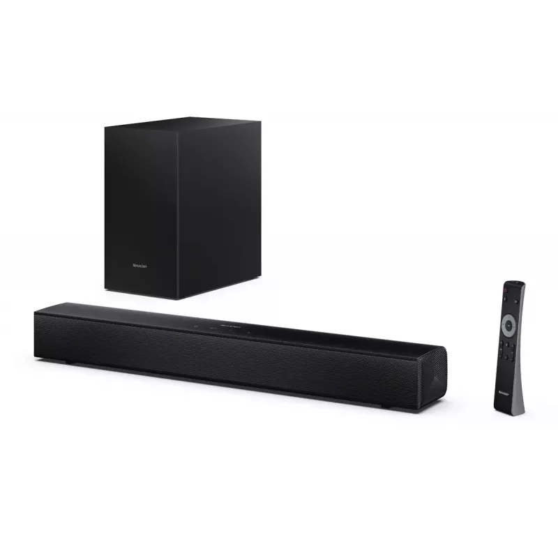 Soundbar Sharp HT-SBW121 2.1 kanāli 160W ar bezvadu zemfrekvences skaļruni