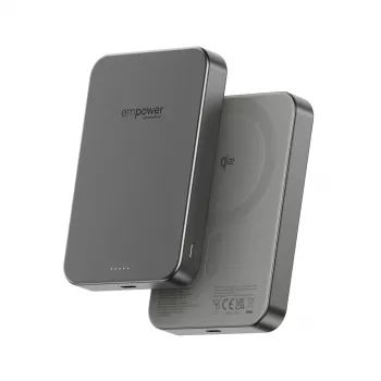 Ārējais akumulators PanzerGlass empower by empower Bank 10000mAh titāna