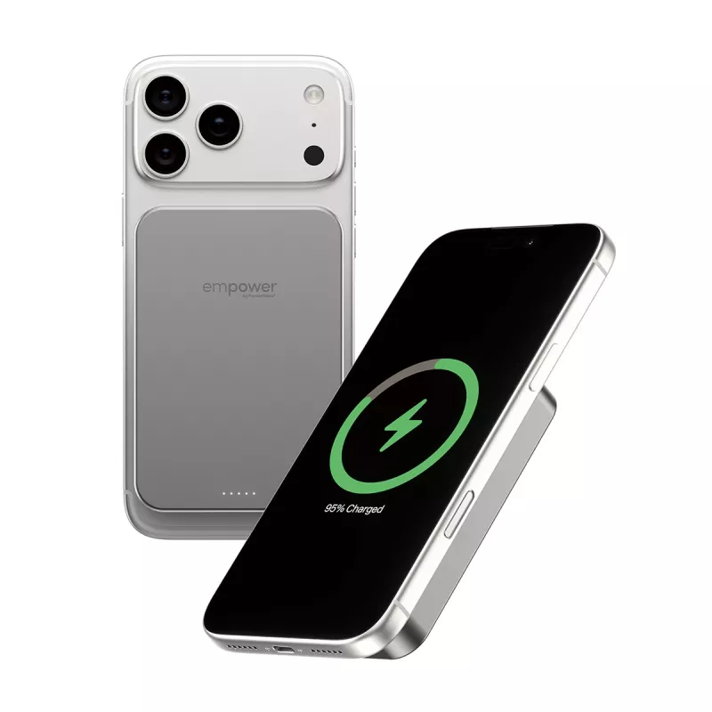 Ārējais akumulators PanzerGlass empower by empower Bank 10000mAh titāna