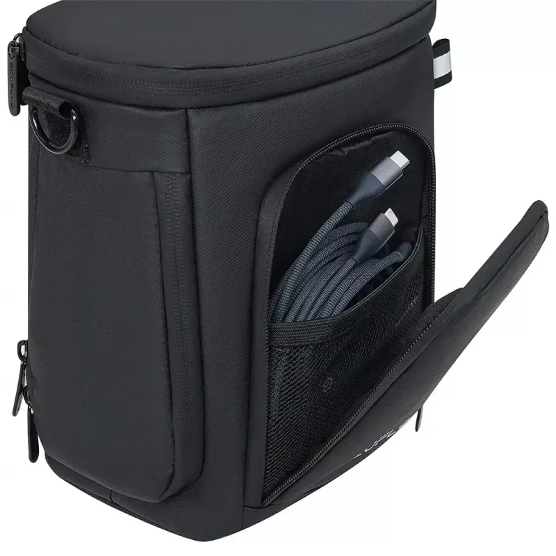 Pārnēsāšanas soma EcoFlow TRAIL DC portatīvajai uzlādes stacijai, melna, 220×120×230 mm
