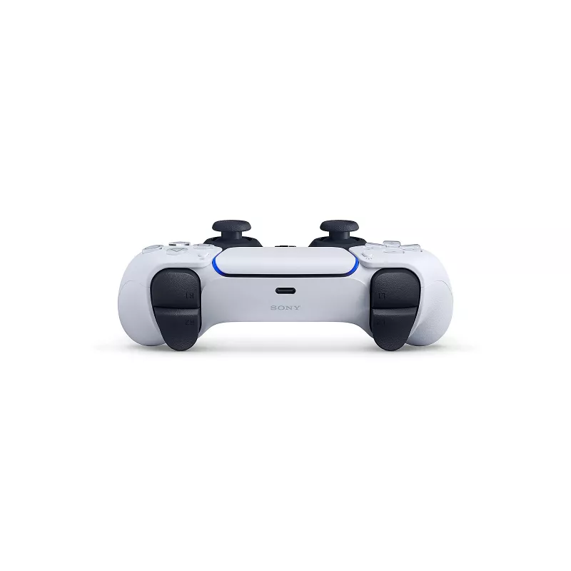 Gamepad Sony DualSense V2 melns balts — vadu un bezvadu Bluetooth/USB priekš PS5, PC, Mac, iOS, Android, 0,28 kg