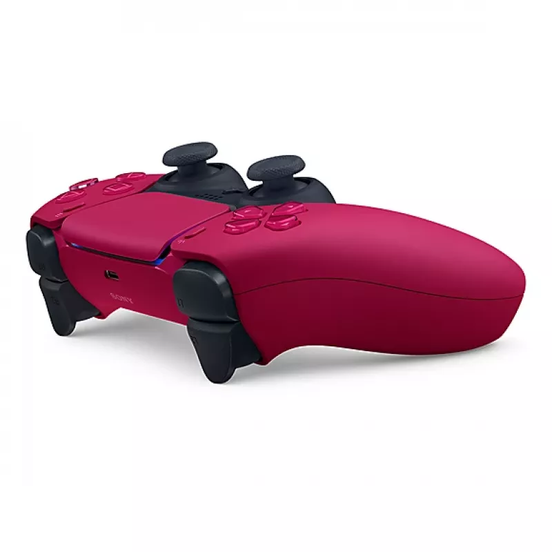 Gamepad Sony DualSense V2 — Cosmic Red, Bluetooth 5.1 un USB-C, saderīgs ar PS5, PC, Mac, iOS, Android, 1560 mAh