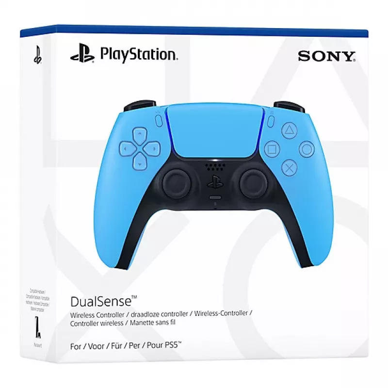 Sony DualSense V2 melns, zils Bluetooth/USB spēļu kontrolieris Analogs / Digitāls PlayStation 5