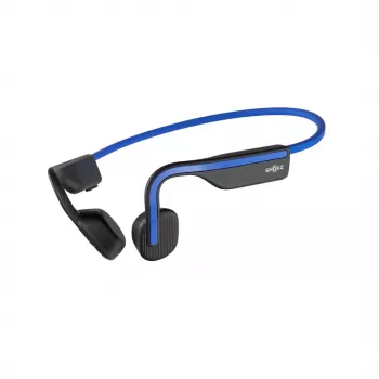 SHOKZ OpenMove austiņas, bezvadu, auss āķa tipa, zvani/mūzika, USB Type-C, Bluetooth, zilas