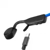 SHOKZ OpenMove austiņas, bezvadu, auss āķa tipa, zvani/mūzika, USB Type-C, Bluetooth, zilas