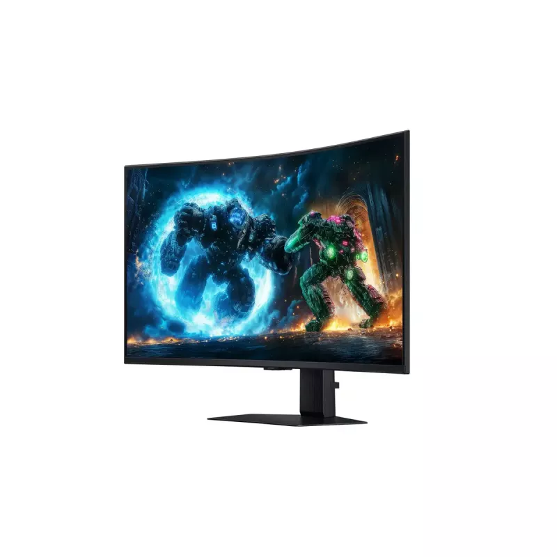 Samsung G75F monitors 37 collas 4K UHD (3840×2160) izliekts VA, 165 Hz, 1 ms, FreeSync Premium Pro, DisplayHDR 600