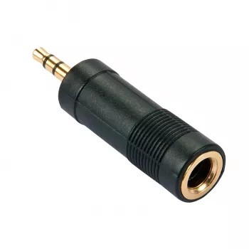 Lindy 3,5 mm stereoligzda–6,3 mm stereokontakts adapteris