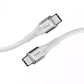 USB kabelis Intenso kabelis USB-C TO USB-C 1,5 M 0,48 Gbit/s Balts