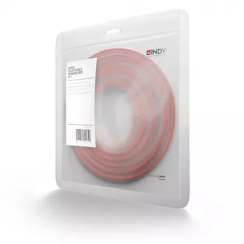 Lindy 47514 tīkla kabelis, sarkans, 5 m, Cat6 U/UTP (UTP)