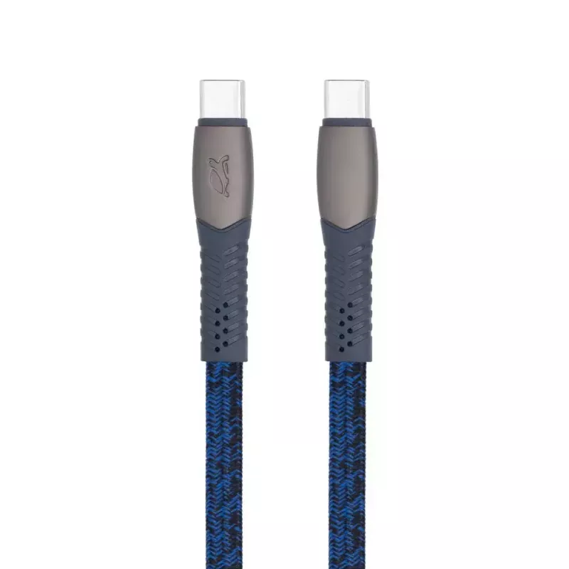 USB kabelis Rivacase PS6105 BL12 USB 2.0 1.2m USB C zils