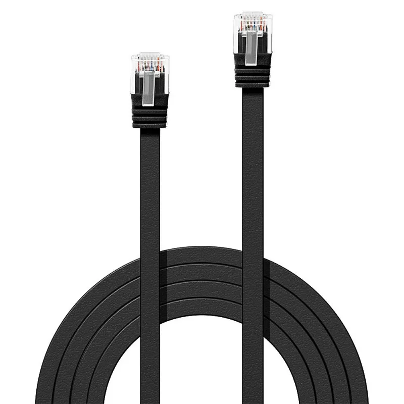 Lindy 47524 tīkla kabelis, melns, 5 m, Cat6 U/UTP (UTP)