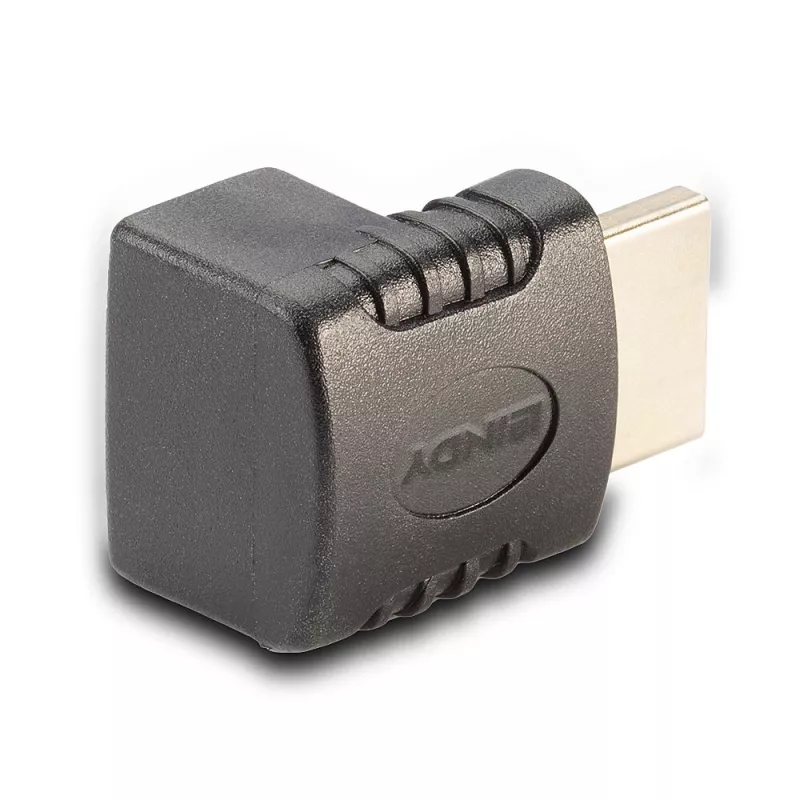 Lindy HDMI Female to HDMI Male 90 Degree Right Angle Adapter - Down