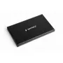GEMBIRD EE2-U3S-3 HDD korpuss 2,5 collu SATA diskiem, 1 nodalījums, Micro-USB B, USB 3.2 Gen 1, līdz 2 TB, melns