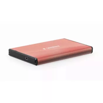 HDD korpuss Gembird EE2-U3S-3-P 2,5 collu SATA diskdziņiem, vienvietīgs, 5 Gb/s, rozā
