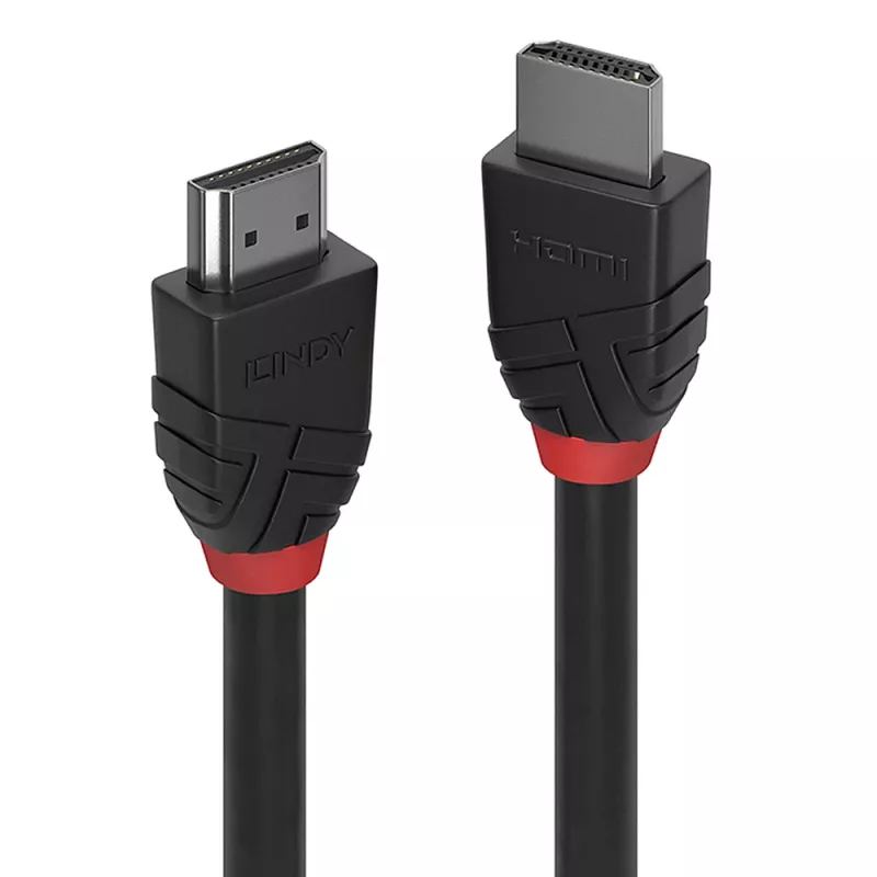 Lindy 5m High Speed HDMI kabelis, Melns Line