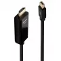 Lindy 1m Mini DisplayPort uz HDMI 10.2G kabelis
