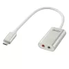 USB Type C uz audio pārveidotājs Lindy 42711