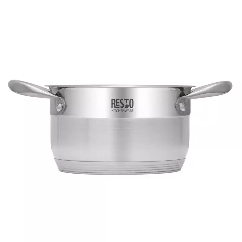 Resto Kitchenware Rigel 1,9 l apaļa nerūsējošā tērauda kastrolis