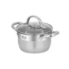 Resto Kitchenware Rigel 1,9 l apaļa nerūsējošā tērauda kastrolis