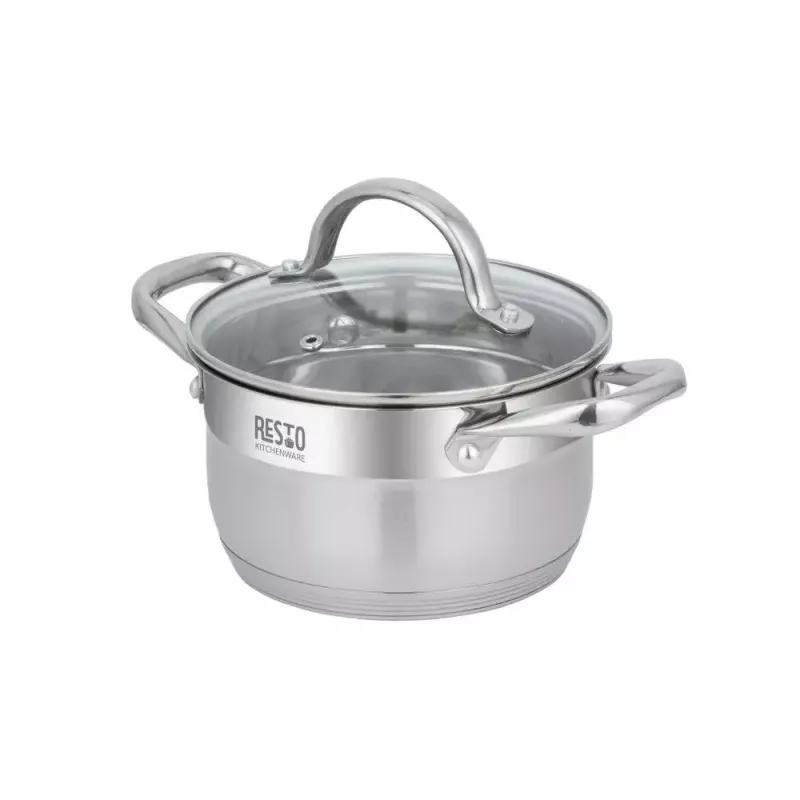 Resto Kitchenware Rigel 1,9 l apaļa nerūsējošā tērauda kastrolis