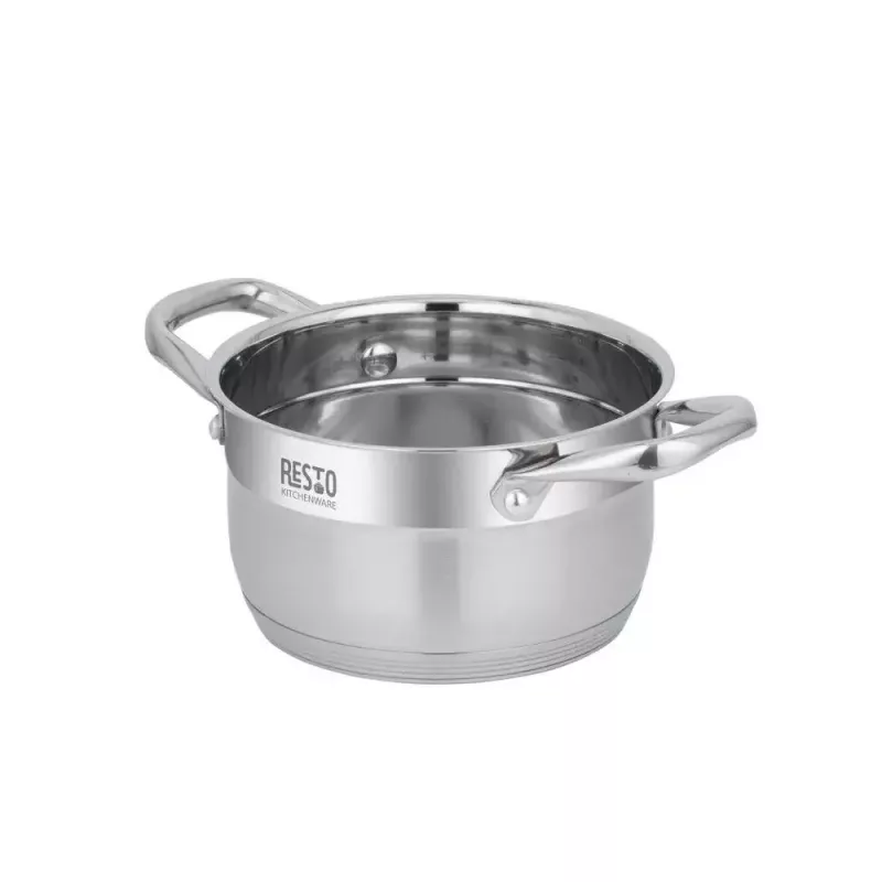 Resto Kitchenware Rigel 1,9 l apaļa nerūsējošā tērauda kastrolis