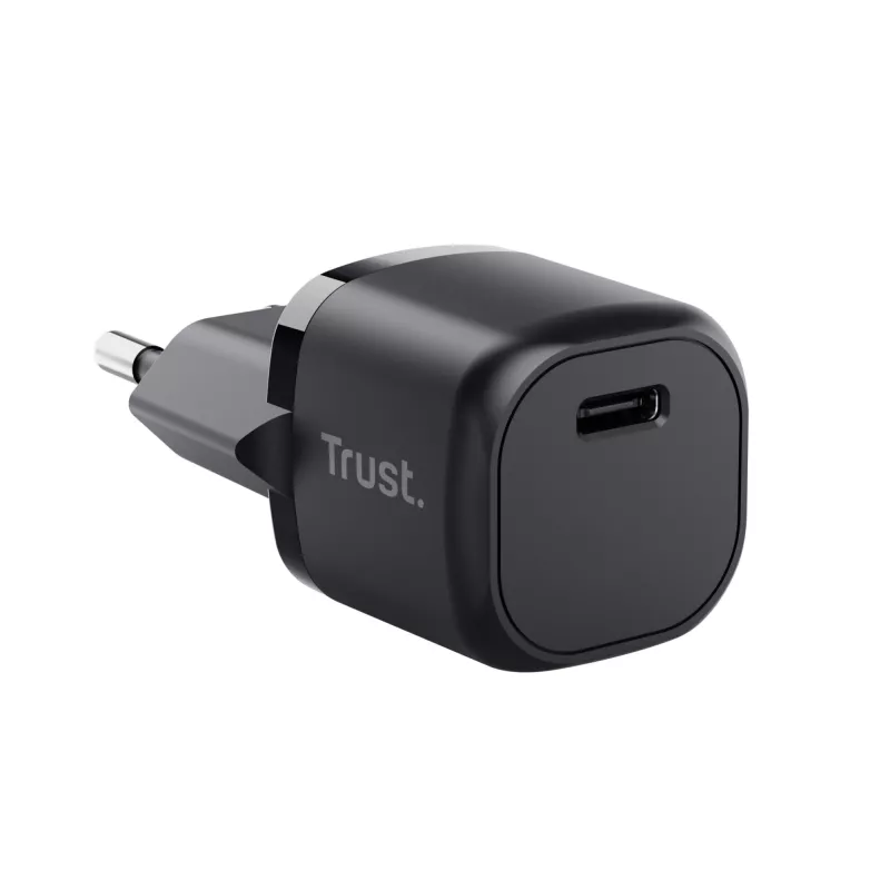 Maiņstrāvas lādētājs Trust Maxo Universal melns 12V 3A USB Type-C