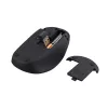 Trust Yvi+ Silent Wireless pele, labās rokas, optiskā, RF bezvadu, 1600 DPI, melna