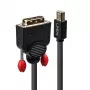 Lindy 3m Mini DisplayPort–DVI kabelis, melns