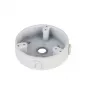 Sadalījuma kārba DAHUA PFA137 drošības kamerām, balta, 1/2 collu vītne, Ø122 mm, augstums 34,2 mm, maksimālā slodze 1 kg