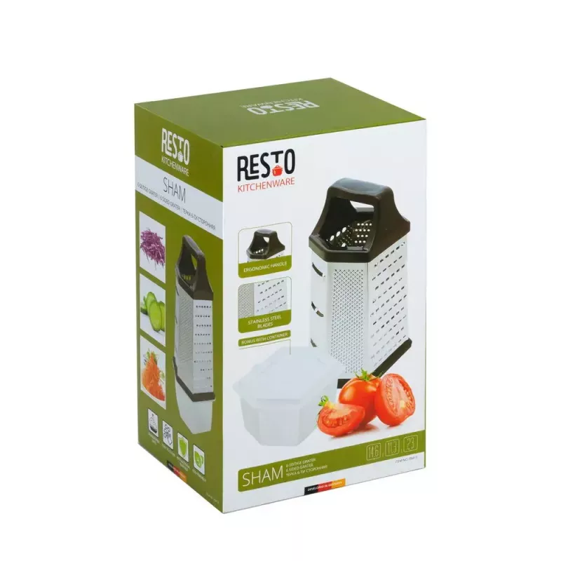 Kastrīve Resto Kitchenware 95413 melna nerūsējošais tērauds