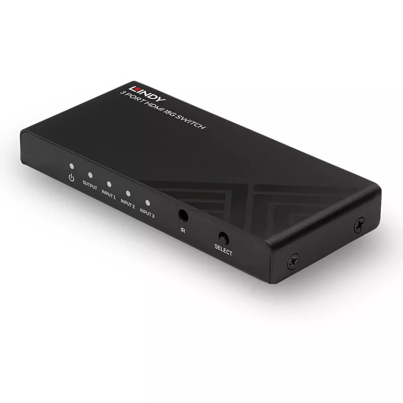 Lindy 3 portu HDMI 18G slēdzis