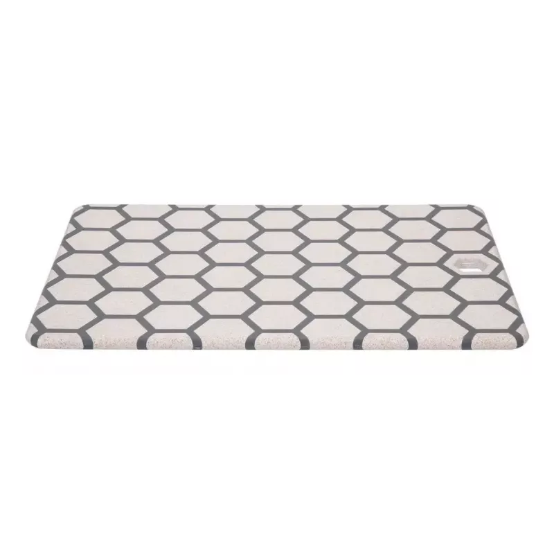 Griešanas dēlis Resto Kitchenware 95403 taisnstūrveida plastmasas pelēks balts