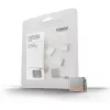 Lindy USB Port Blocker (bez atslēgas) - Iepakojumā 10 gab., krāsu kods: oranža