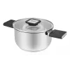 Kitchenware Resto Anser 1,6 L apaļš melns nerūsējošais tērauds