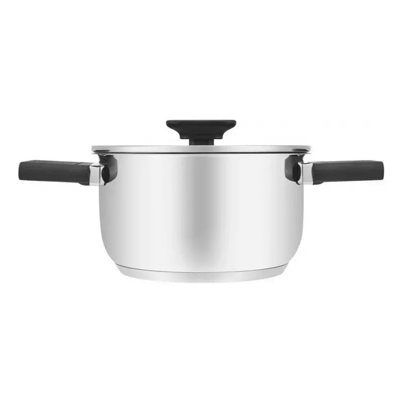 Kitchenware Resto Anser 1,6 L apaļš melns nerūsējošais tērauds