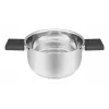 Kitchenware Resto Anser 1,6 L apaļš melns nerūsējošais tērauds