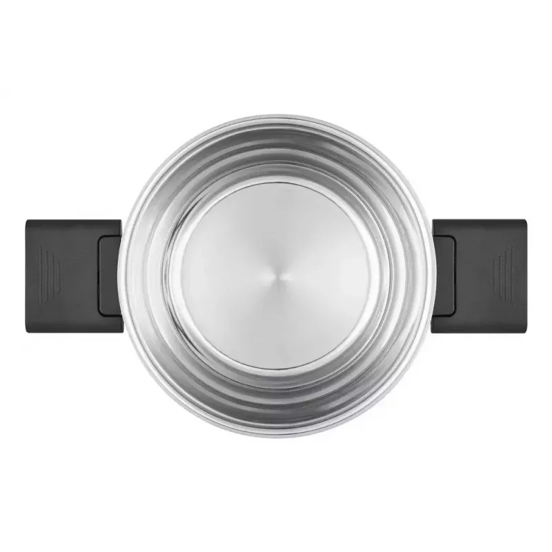 Kitchenware Resto Anser 1,6 L apaļš melns nerūsējošais tērauds