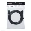 Neomounts HDMI15MM HDMI kabelis - 5 metri, 5 m, HDMI A tipa (standarta), HDMI A tipa (standarta), 10,2 Gbit/s, Melns