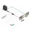 Aktīvais pārveidotāja kabelis Lindy DisplayPort 1.2 uz VGA